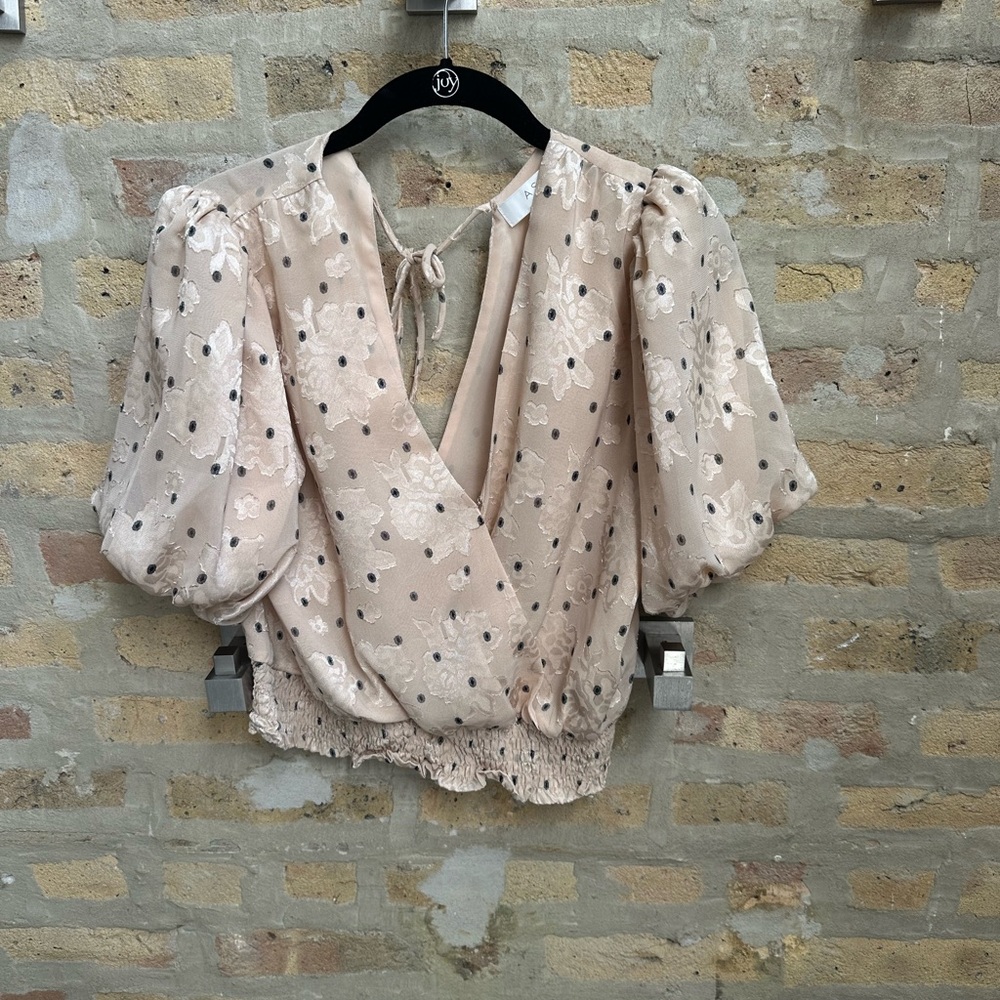 Chic Polka Dot Blouse - image 1